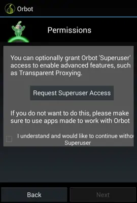 Orbot Tor on Android android App screenshot 4